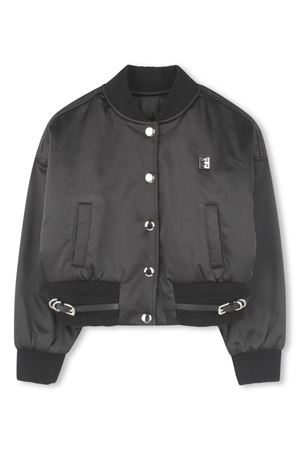 Black polyester jacket GIVENCHY KIDS | H3076909B